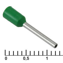 DN00510 green (1x10mm), Кабельный наконечник