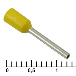 DN00510 yellow (1x10mm), Кабельный наконечник