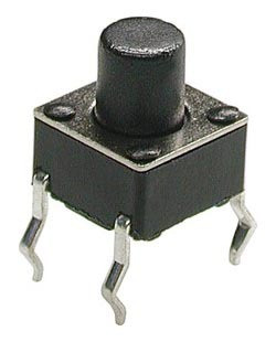 KAN0610-0731B (TS-A3PS-130,SWT-6), Кнопка тактовая 6х6мм, h=7мм - изображение 1
