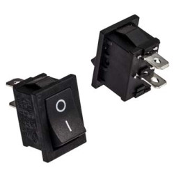 KCD1-101-C3-B/2P, Переключатель ON-OFF 2 контакта (6A 250VAC)