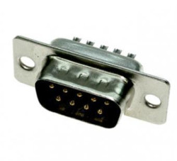 DB-9M (DS1033-09M), Вилка 9 pin на кабель (пайка)