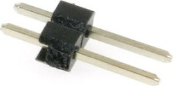 PLS-2 (DS1021-1x2), Вилка штыревая 2.54мм 1x2 прямая