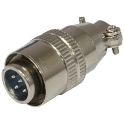 XS12-4 (Zn) cable plug, Разъем