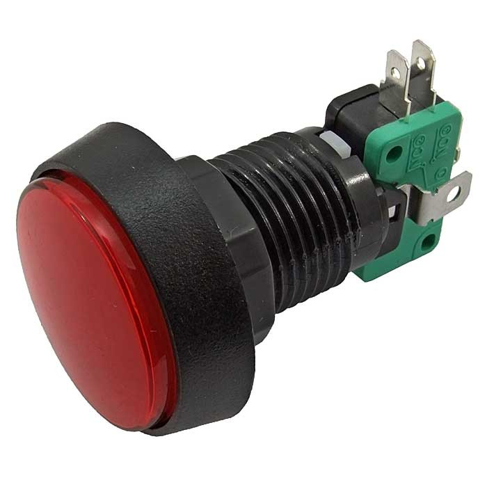GMSI-4B-C no(nc)+nc(no) red, Кнопка - изображение 1