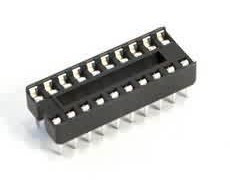 SCS-20 (DS1009-20AN), DIP панель 20 контактов узкая