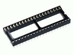 SCL-40 (DS1009-40AW), DIP панель 40 контактов широкая - изображение 1