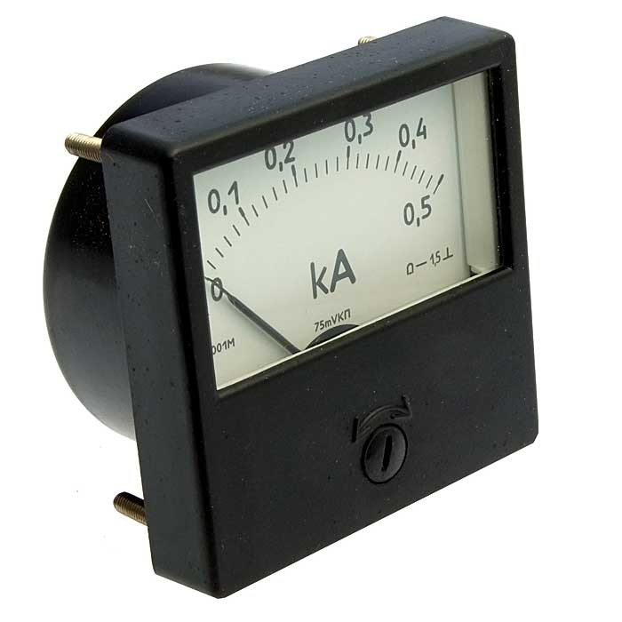М1001 0.5КА, Прибор щитовой - изображение 1