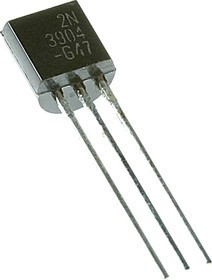 2N3904, Транзистор NPN 40В 0.2А 0.35Вт [TO-92] - изображение 1