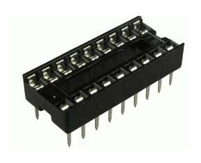 SCS-18 (DS1009-18AN), DIP панель 18 контактов узкая - изображение 1