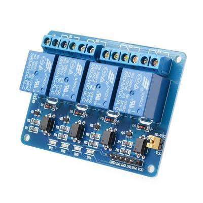 Relay Shield (4 канала), Модуль реле 4-х канальный - изображение 1