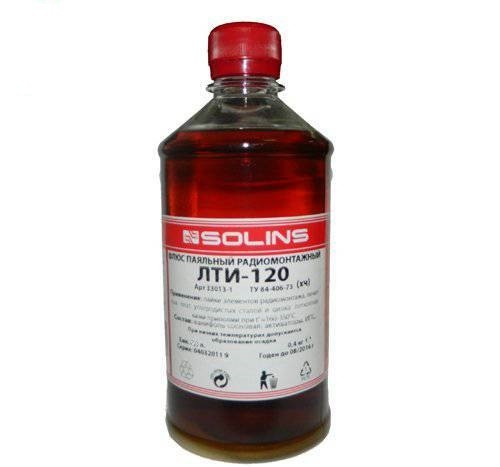 Флюс ЛТИ-120, бутылка ПЭТ, 1 л - изображение 1