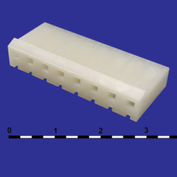 MHU-08 pitch 5.08 mm, Розетка на шлейф