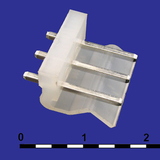 MPW-03 pitch 5.08 mm, Вилка на плату - изображение 1