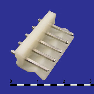 MPW-05 pitch 5.08 mm, Вилка на плату - изображение 1