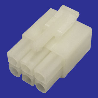 MFT-2x3F pitch 6.2 mm, Розетка на кабель - изображение 1