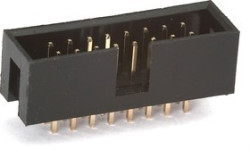 IDC-16MS (DS1013-16S) (BH-16), Вилка прямая