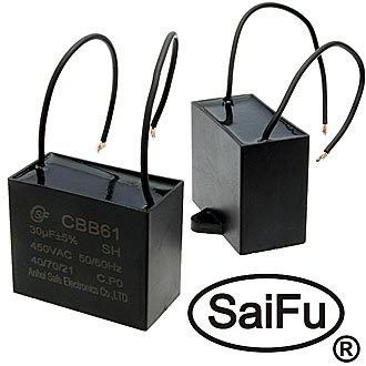 CBB61 30мкФ 450В (SAIFU), конденсатор пусковой - изображение 1