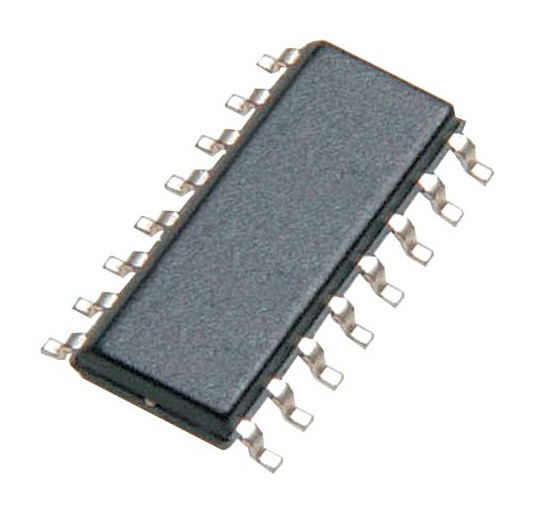 SN74HC595D (74HC595D), 8-и битный сдвиговый регистр (SO-16) - изображение 1
