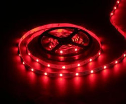 Лента светодиодная 5050 60 св./м 12В 14.4Вт IP20, Ecola LED strip PRO красный (за метр)