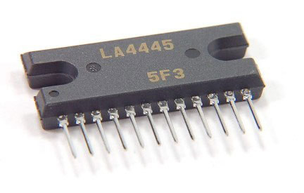 LA4445, 2-х канальный усилитель, 2 х 5.5Вт - изображение 1