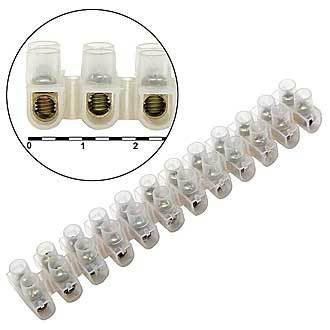PA12-15A-12mm U-Type, Колодка клеммная 12 пар, 15 А - изображение 1