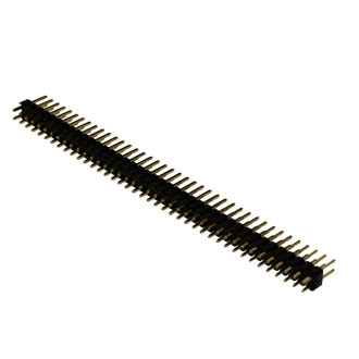 PLD 2x40 (PLD-80 шаг 2.54 мм), Разъем - изображение 1