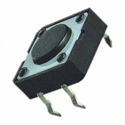 KAN1211-0431B, Кнопка тактовая 12x12x4.3 мм