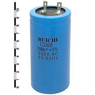 CD60 300мкФ 300В, конденсатор пусковой - изображение 1