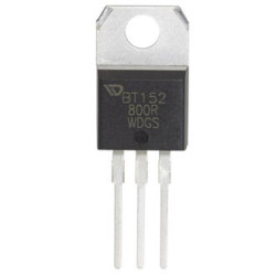 BT152-800R (BT152-800), Тиристор 20А 800В 25мА [TO-220AB]