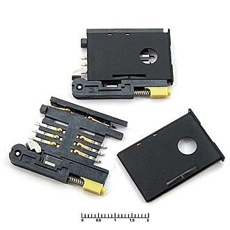 KF-016 (Molex 91228-3001), Держатель SIM-карты - изображение 1
