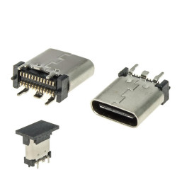USB3.1 TYPE-C 24PF-010, Разъем USB