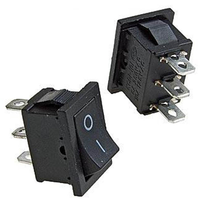 KCD5-101-C3-B/3P, Переключатель, 3 контакта (3A 250VAC) - изображение 1