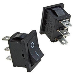 KCD5-101-C3-B/3P, Переключатель, 3 контакта (3A 250VAC)
