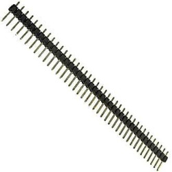 PLS-40 (DS1022-1x40), Вилка штыревая 2.54мм 1х40 прямая