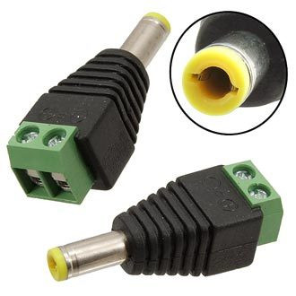 3-226, Разъем питания DC c клеммной колодкой, 5.5x2.1/2.5x14 мм - изображение 1
