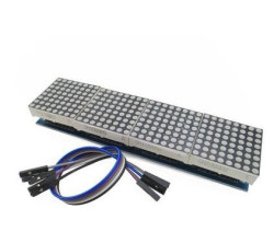 Светодиодный модуль на MAX7219 для Arduino 8x32