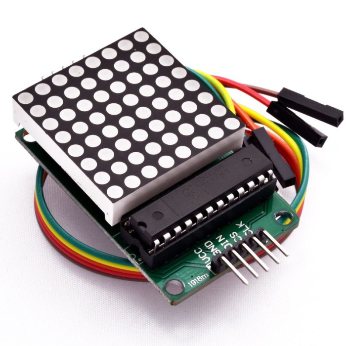 Светодиодный модуль на MAX7219 для Arduino 8x8 - изображение 1