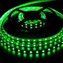 Лента светодиодная 5050 60 св./м 12В 14.4Вт IP20, Ecola LED strip PRO зеленый (за метр)