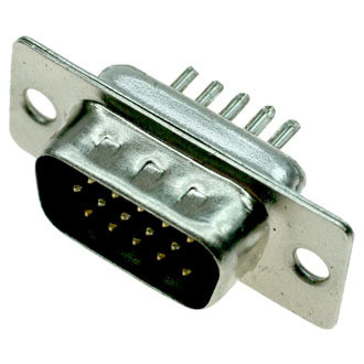 DHS-15M (DS1035-15M), Вилка 15 pin на кабель - изображение 1