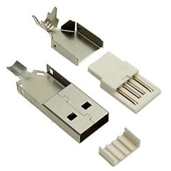 USBA-SP (USB-AM, KLS, KLS1-182), разъем USB на кабель