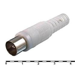FD-2427, Штекер TV пластик