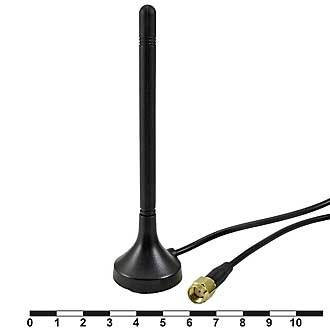 2.4G-XXP-SMA-P, Антенна WiFi, диапазон 2400-2483 МГц, поляризация вертикальная - изображение 1