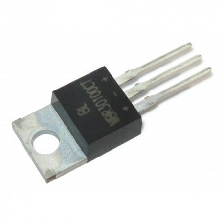 MBR30100CT (MBR30H100), Диод Шоттки , 2x15А, 100В, общий катод [TO-220AB] - изображение 1