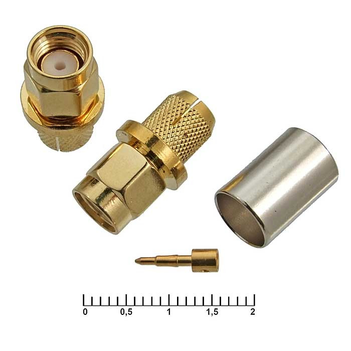 SMA-CG58P, Разъем - изображение 1