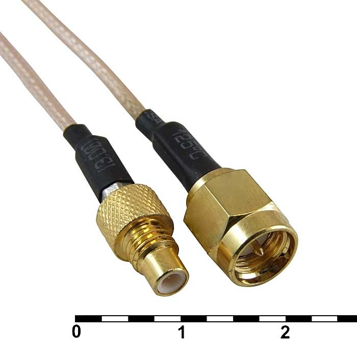 SMA-J2/SMC-JY2-RG178-30, Разъем - изображение 1
