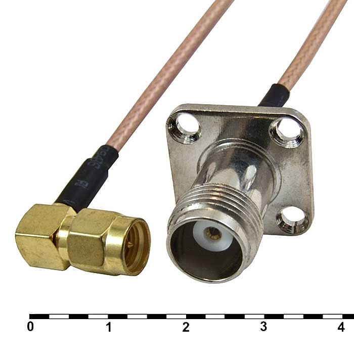 TNC-KF3Y/SMA-JW3-RG316-30, Разъем - изображение 1