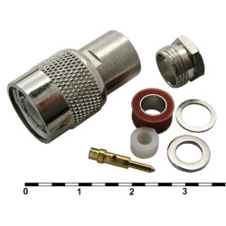TNC-S6P, Разъем