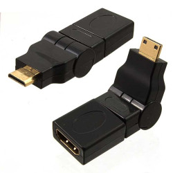 HDMI F to MiniHDMI M (rotation), Разъем