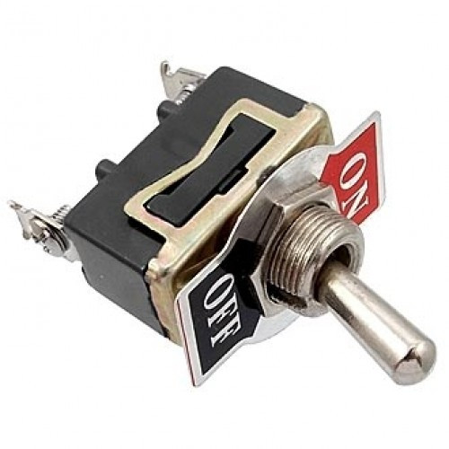 E-TEN 1021 ON-OFF, Тумблер однополюсный с фиксацией, 15А., 250В. - изображение 1