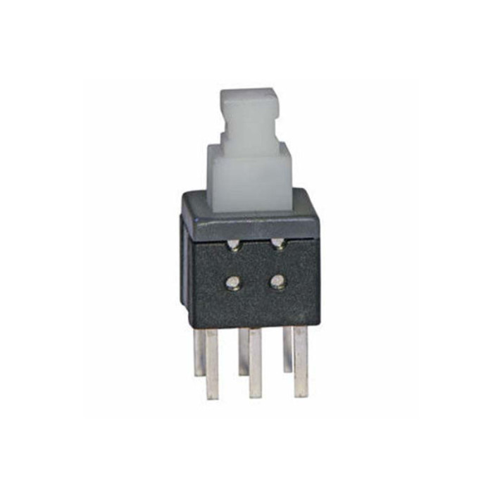PB22E06, кнопка миниатюрная с фиксацией, 6x6x10 mm - изображение 1